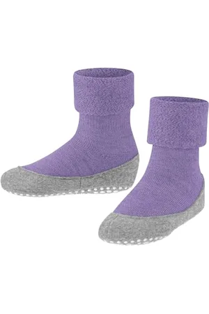 Falke Unisex Kinder Stoppersocken Cosyshoe Minis K Hp Wolle rutschhemmende Noppen 1 Paar, , 23/24 EU