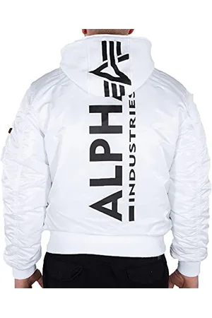 Alpha Industries Herren MA-1 ZH Back Print Bomberjacke, , M