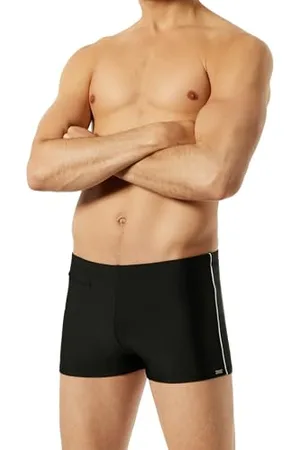 Schiesser Herren Komfort Mit Bein Badehose, , XXL EU