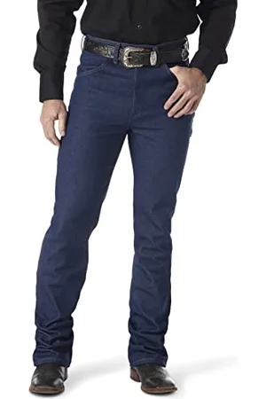 Wrangler Herren Jeans im Cowboy-Schnitt, schmale Passform, traditioneller Bootcut