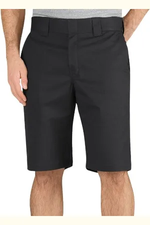Dickies Herren 11 Inch Regular Fit Stretch Twill Work Short, Schwarz, 34