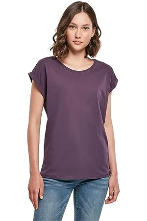 Build Your Brand Damen BY021-Ladies Extended Shoulder Tee T-Shirt, , XL