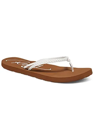 Roxy Cabo Flip Flops Damen Zehentrenner, (White), 40 EU