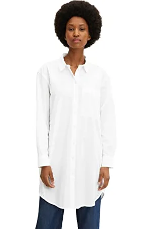 TOM TAILOR Damen Bluse mit Streifen 1025809, , 34