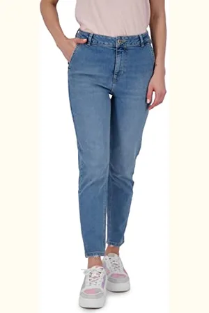 alife kickin ALIFE and Kickin LaureenAK DNM A Pants – Damen Freizeit Jeans – Bequem & Stylisch für Alltag & Freizeit – Perfekte Passform für Lässige Casual-Looks L
