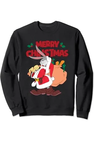 LOONEY TUNES Santa Bugs Bunny Sweatshirt