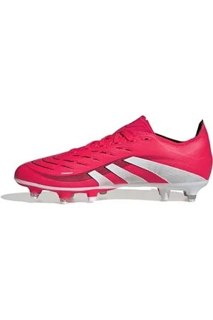 adidas Unisex Predator League Soft Ground Football Boots Fußballschuhe, Lucid Red/Cloud White/Core Black