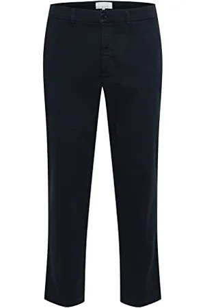 Casual Friday CFPepe Herren Chino Hose Stoffhose mit Stretch Relaxed Fit Cropped, Größe:W31/34, Farbe: