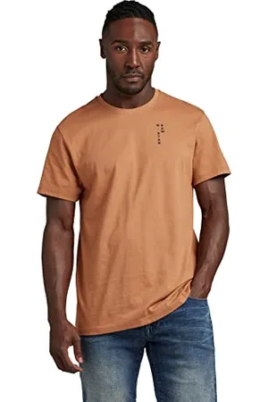 G-Star RAW Herren Back Graphic Text T-Shirt, , M