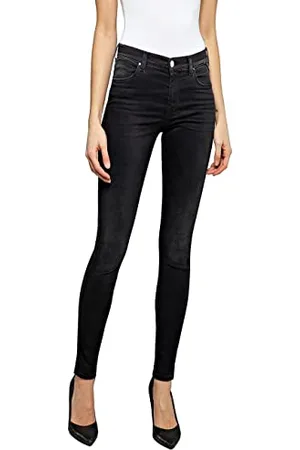 Replay Damen Jeans Luzien Skinny-Fit Hyperflex Cloud mit Stretch, (Schwarz), 28W / 32L