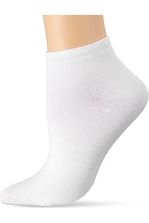 Dim Socken Kurze Skin Damen x2, White, One Size