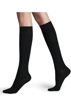 Falke Damen Kniestrümpfe Vitalize 40 DEN W Kh halb-blickdicht mit Kompression 1 Paar, , 35-38