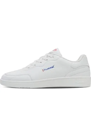 Hummel Unisex Match Point Sneaker, White, 37 EU
