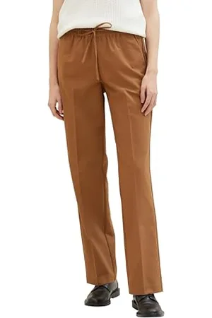 TOM TAILOR Damen Loose Fit Straight Hose, , 34/32
