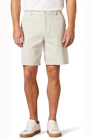 Amazon Herren 23 cm Lange Chinohose aus Komfort-Stretch mit klassischer Passform, , 36W