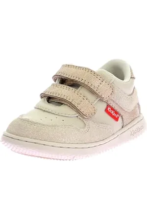 Kickers Jungen Unisex Kinder Kickmotion Sneaker, Champagnerbeige, 24 EU