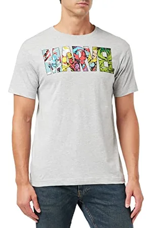 Marvel T-Shirt Comic Strip Logo S