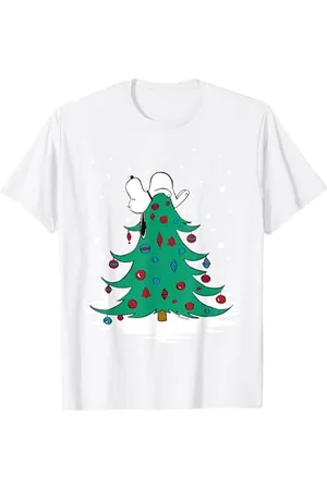 Peanuts Holiday Treetop Snoopy Leging T-Shirt