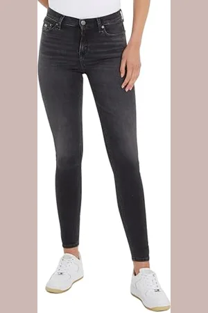 Tommy Hilfiger Damen Jeans Nora Md Skn Ah1288 Skinny Fit, Schwarz ( Black), 30W / 34L