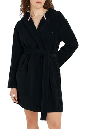 Tommy Hilfiger Damen Bathrobe UW0UW04155 Bademäntel, , L