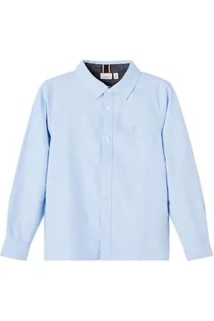 NAME IT Jungen Nkmnewsa Ls Shirt Noos Hemd, , 92 EU