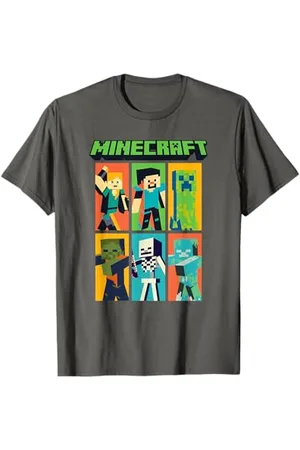 Minecraft Group Panels Grid Poster T-Shirt