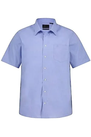 JP 1880 Herren große Größen Übergrößen Menswear L-8XL Hemd, Business, Halbarm, Variokragen, bis 8XL, Comfort Fit, Easycare 5XL 705178700-5XL