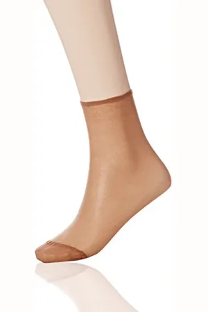 Dim Socken Kurze Sublim Glänzende Damen x2, , One Size