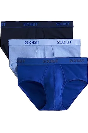 2Xist )IST Herren Essential Cotton Contour Pouch Slip 3er Pack, , Large