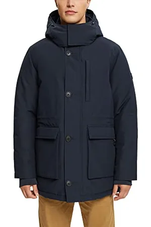 ESPRIT Herren 092ee2g316 Jacke, Navy, XXL EU