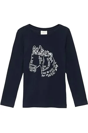 QS by s.Oliver Mädchen 2152136 T-Shirt Langarm, , 92 EU