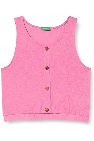Benetton Mädchen Canotta 3YMRCH00Y Top, , KL
