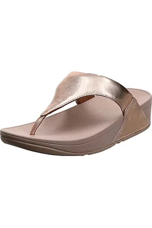 FitFlop Damen Lulu Leather Toe Post Flipflop, , 37.5 EU