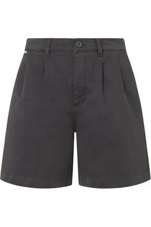 Pepe Jeans Damen Vania Shorts, Grau (Infinity Grey), 28W
