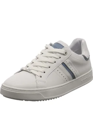 TOM TAILOR Damen 5390470011 Sneaker, White-Sky, 40 EU