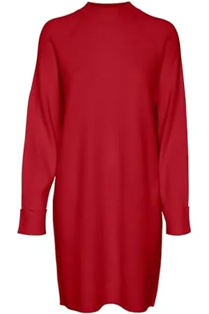 VERO MODA VMGOLD Mix LS Highneck ABK Dress GA
