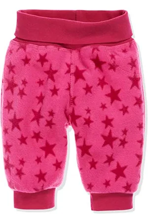 Playshoes Pumphose Fleece Sterne mit Strickbund