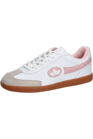 LICO Unisex Shuttle Sneaker, Weiss/Rosa, 41 EU