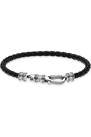 Thomas Sabo Lederarmband Karabiner 925 Sterling Silber A1931-682-11-L17