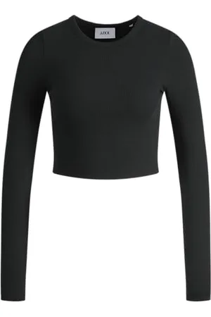 JJXX Damen Jxfeline Ls Rib Tee Noos T Shirt, , XS EU