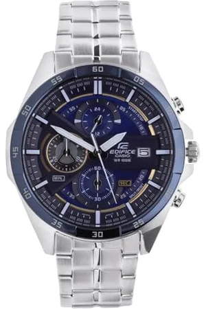 Casio Herren Armbanduhr Chronograph Quarz Edelstahl EFR-556DB-2AVUEF