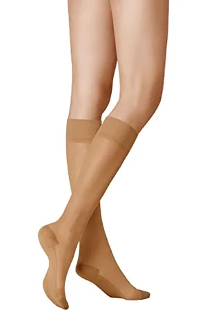 Kunert Damen Kniestrümpfe Cotton Sole 20 hautsympatisch 20 DEN 39-42