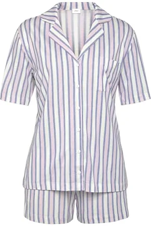 QS by s.Oliver Klassischer kurzer Pyjama in gestreift