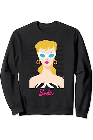 Barbie Sweatshirt für Damen, offiziell, BB60, mehrfarbig Sweatshirt