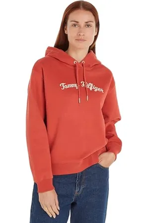 Tommy Hilfiger Damen Hoodie mit Kapuze, , S