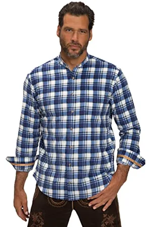 JP 1880 Herren Cordhemd, Tracht, Stehkragen Hemd, , XXL