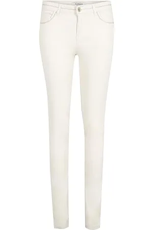 Morgan Damen 231-Paly Klassische Hose, Elfenbein, 44