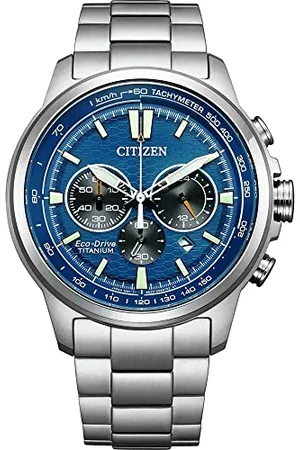 Citizen Herren Analog Quarz Uhr mit Titan Armband CA4570-88L