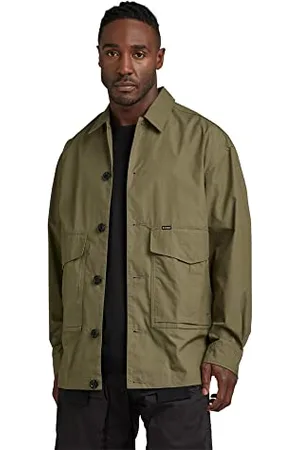 G-Star RAW Herren Oversized Camp Overshirt