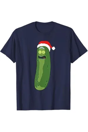 Rick and Morty Christmas, Merry Rickmas With Pickle Rick T-Shirt